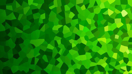 Fototapeta na wymiar multicolor gradient bright green geometric rumpled crystal in low polygon style. gradient illustration graphic pattern background. graphic polygonal design for your business.
