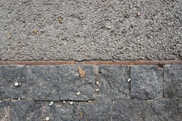 Top view of paving slabs as a background