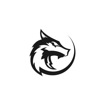 Head Wolf Logo Design Inspiration
