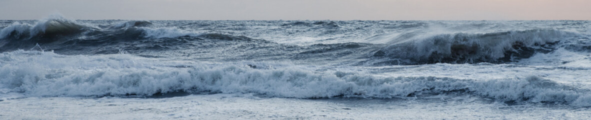 Wellen im Meer, Panorama