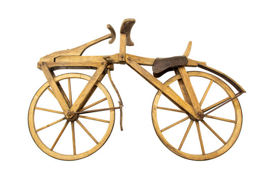Antique wooden cheap bicycle