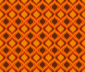 Abstract. Retro pattern seamless background. Vector.