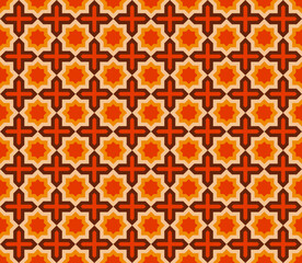 Abstract. Retro pattern seamless background. Vector.