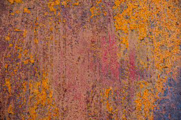Grunge rusted metal texture for background.
