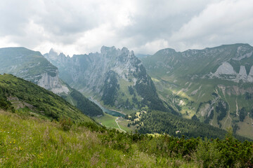Fototapeta na wymiar Alpstein-Aussicht