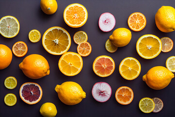 citrus fruits, lemons, oranges, grapefruits, juice ingredients, healthy lifestyle, rustic style, healthy food, farm