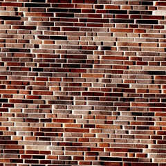 Bricks seamless pattern, 3D rendering, 3D rendering.