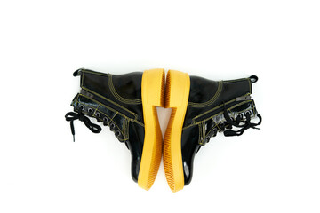 boots isolated on white background