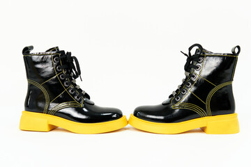 boots isolated on white background