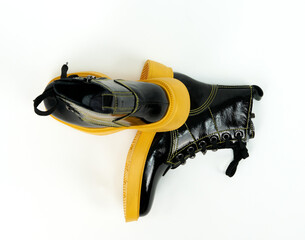 boots isolated on white background