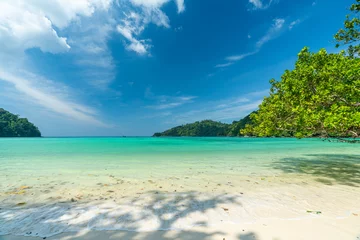 Foto op Plexiglas Beautiful Mai ngam bay in Koh Surin national park, the famous free driving spot in Pang Nga, Thailand. © kanonsky