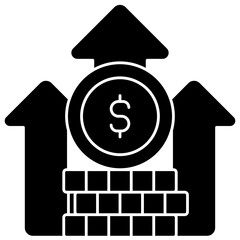 revenue solid icon