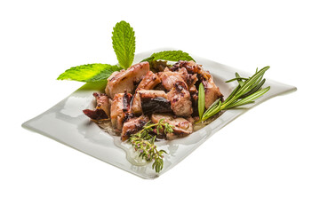 Grilled octopus