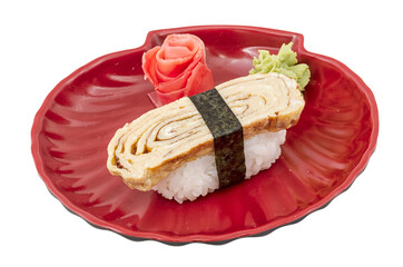 Tamago (Omelet) sushi