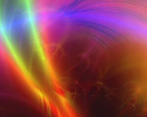 Vivid light abstract