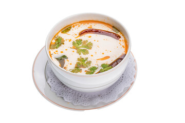 Thai famous soup Thom Yam