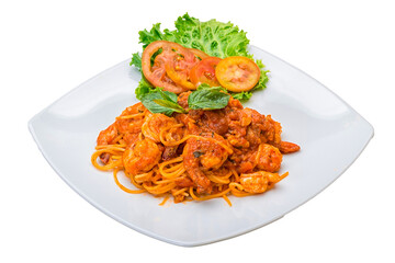 Seafood pasta