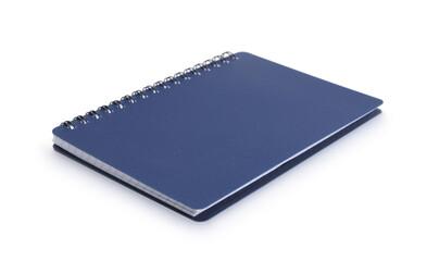 Notebook isolated on white.