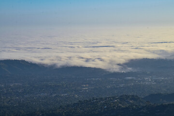 Fog Over Santa Barbara