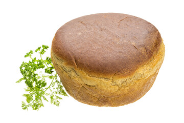Bread with parsley and dill