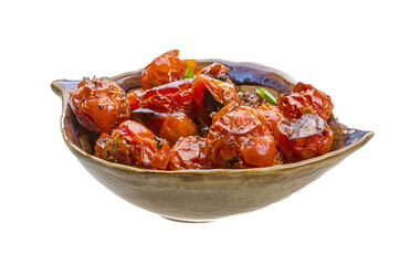 Baked cherry tomato
