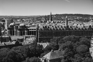 City landscape of Edinburgh