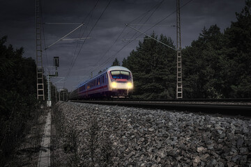 Eisenbahn - Zug - Lok - Lokomotive - Train - Railroad - Ecology - High quality photo