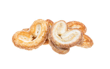 sweet cookies isolated on a white background