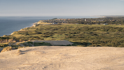 View from Rubjerg Knude Fyr Lighthouse, Denmark - 533202233
