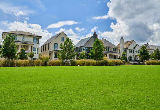 house in the park, garden park, Town at trilith studios residential homes