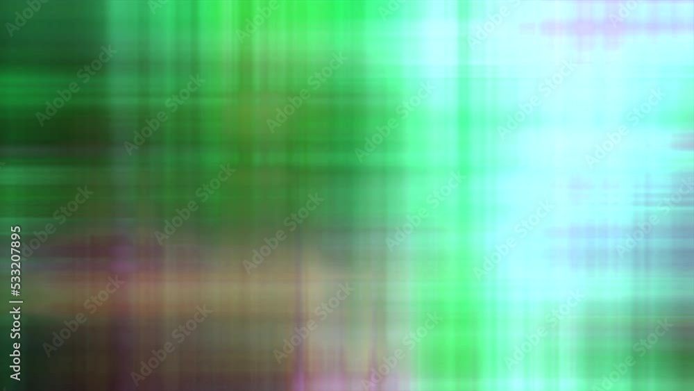 Poster colorful animation with moving flickering rays of light. motion. checkered rays of light flicker wit