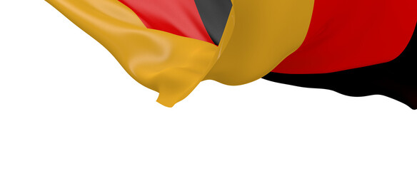 germany flag 3d