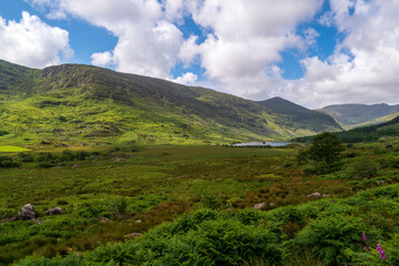 Kerry Mountains.View to Cummenduff Glen