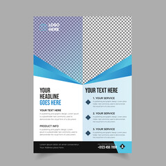 Medical health care flyer social media and horizontal web banner template