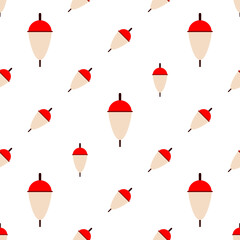 Fishing Float Icon Seamless Pattern Y_2207003 © Aayam 4D