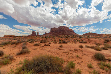 Naklejka premium Monument Valley Utah desert landscape