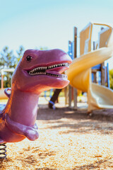 Playground in the park.