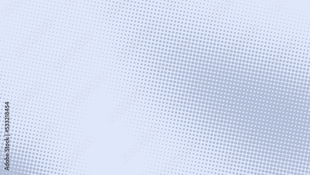 Poster abstract dots halftone blue gray color pattern gradient texture background.