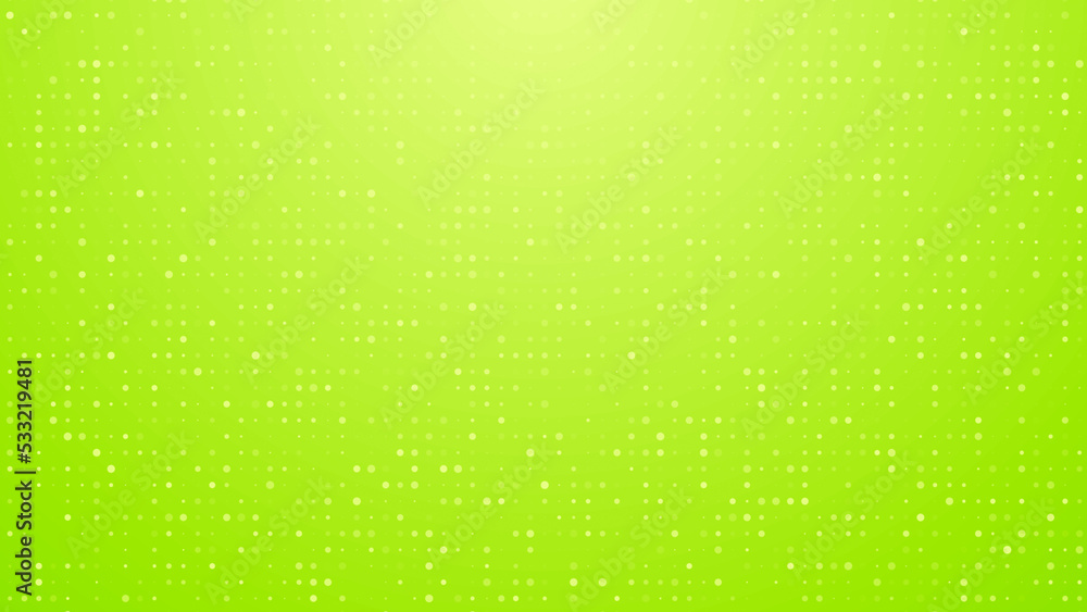 Poster abstract dot green color pattern gradient texture technology background.