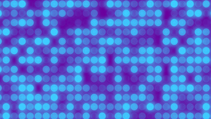 Abstract dot blue purple color pattern gradient texture technology background.