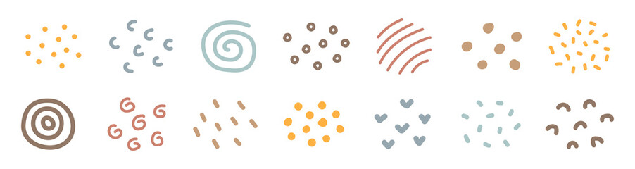 Abstract shapes. Memphis design, graphic, retro elements for web, vintage, advertisement, commercial banner, poster, leaflet, billboard, sale. Collection trendy halftone vector geometric shapes.