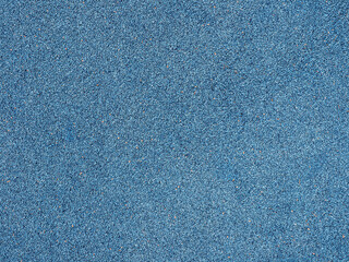 blue pebbles texture background. park or playground flooring material
