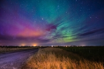 Northern Lights In Iceland (Aurora Borealis)