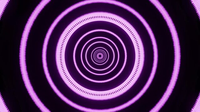 Purple hypnotize VJ loop tunnel background
