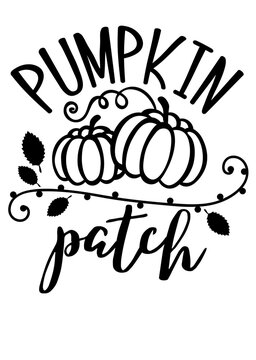 pumpkin patch clip art black and white