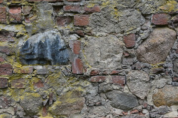 fragment kamiennego muru
