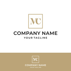 Classic Letter MC Logo Design
