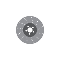 disc brakes icon logo vector design template