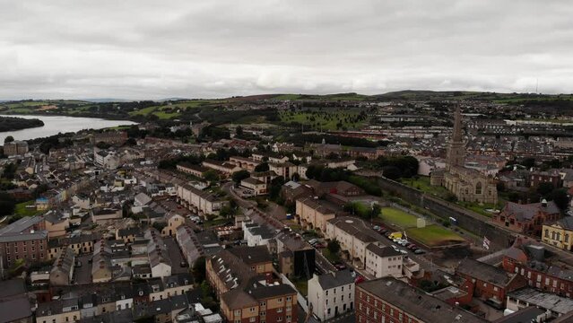 Derry City Aerial View