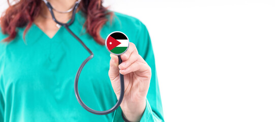 Jordan national healthcare system female doctor